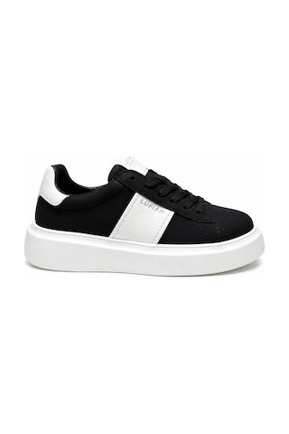 Lufian 121230055 Luna Deri Unisex Sneaker Ayakkabı Siyah