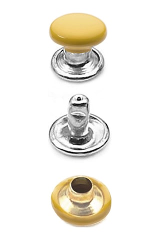 5 Mm 00 No Sarı Renkli Perçin Rivet 30 Adet Sarı