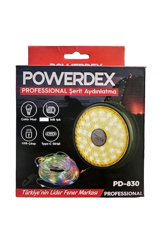 Powerdex Pd-830 Şerit Led Aydınlatma 7.5 Metre