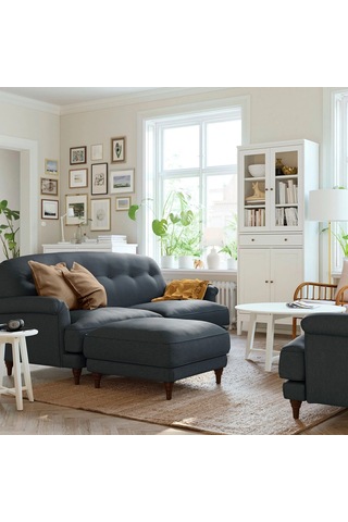 Ikea Antrasit Ferah Kanepe - Puf