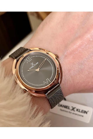 Daniel Klein Dk3237 Kadın Kol Saati + İtalyan Çelik Kolye
