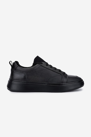 Valmenti Erkek Hakiki Deri Siyah Sneakers & Spor Ayakkabı 1093 2025 Erk Ayk Sk25-26 Sıyah Alkl Siyah