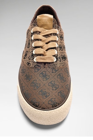 Guess Davor Erkek Sneaker Fmjdosfal12 Kahve