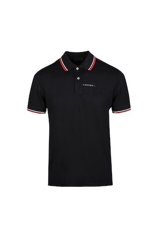 Prada Erkek Polo Yaka T-shırt Sjn256-322-f0aa9 Siyah