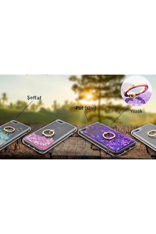 Apple Uyumlu iPhone 6 Plus 6S Plus Sulu Simli Yüzüklü Kilif 330067789 - Renk-Kampanya / Kirmizi-15Tl Farkla Cam Ekran Koruyucu Istiyorum