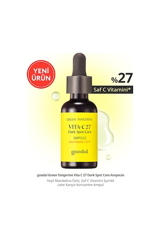 Goodal Green Tangerine Vita C 27 Dark Spot Care Ampoule