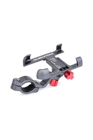 Promend-güçlü Alüminyum Alaşım Bisiklet Telefon Dağı Bisiklet Y13312tı Gri