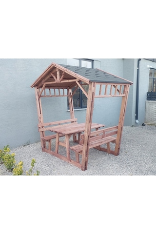 Pergola Bahçe Gölgeliği Çardak P37 Maun