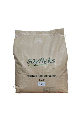Soyfleks Soya Kıyması Naturel Renk 5 KG