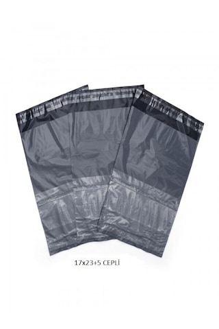 Cac Plastik 17x23+5 Cepli Kargo Poşeti 500 Adet 500