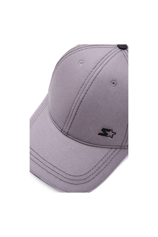 Starter Sheldon Gri Baseball Cap Nakışlı - Unisex Şapka Gri