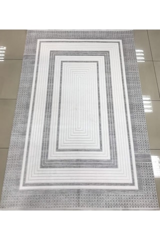 Padişah Halı Polo 74779 095 Serisi Akrilik Salon Oturma Yatak Odası Halısı Gri