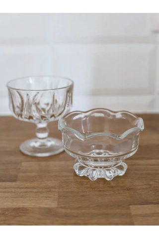 Home Lovers Dondurma Ve Tatlılar İçin Cam Krem Kasesi 250 Ml 394299019