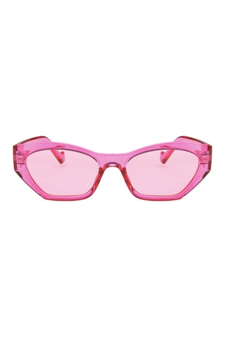 Pembe İrregular Vintage&Retro Güneş Gözlüğü