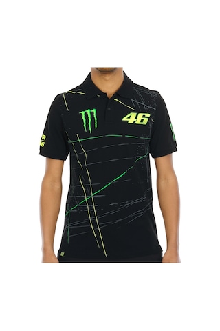 Yeni Valentino Rossi Monster Vr46 Motogp Polo Yaka al Tshirt