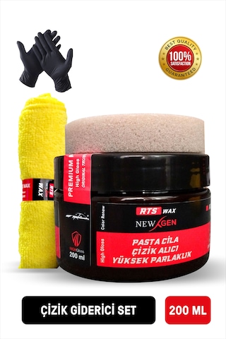 Rts Pasta Cila, Araba Oto Çizik , Parlatıcı, Bakım Seti