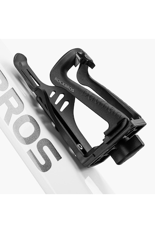 Rockbros 1d Bisiklet Su Şişesi Kafesi Bisiklet Bisiklet Ayarlanabilir Genişlik Naylon Şişe Tutucu Raf