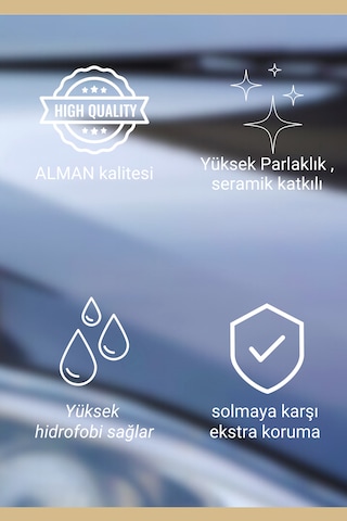 Velvox Seramik Katkılı Hızlı Cila 5 L | Yüksek Parlaklık, Su İtici Koruma, Çizik Kapatıcı Oto Cila
