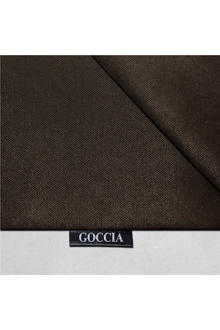 Goccia Acı Kahve-2201 Kadife Dokulu Kırlent Kılıfı 4'lü