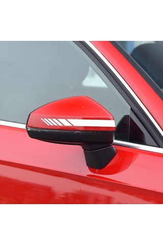 Novahub Adet Evrensel Beyaz Araba Şerit Tavan Kaput Çıkartma Tüm Arabalar İçin Pvc