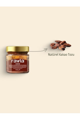 Ravla Naturel Kakao Tozu - 100g
