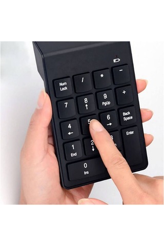 Wozlo Mini Kablosuz Wireless 2.4 Ghz USB Numerik Klavye Numpad Keyped Keypad