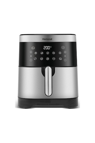 Homend Airfryday Inox 2512H XXXL Dokunmatik Ekran 10 Programlı