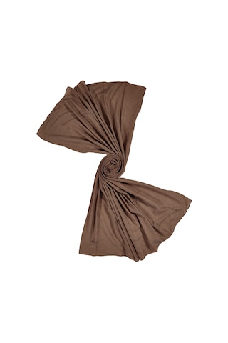 Mim Eşarp Akmoda Bambu Kraş Kadın Şal 80x190 Cm - Kahve