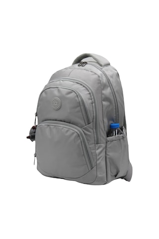 Özel Su İtici Kumaş Gri Unisex Okul Çantası 34600