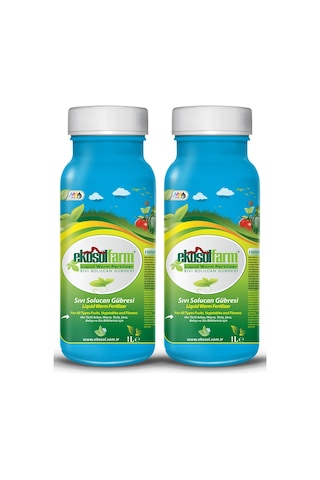 Ekosol Farm Sıvı Solucan Gübresi 2 x 1 L