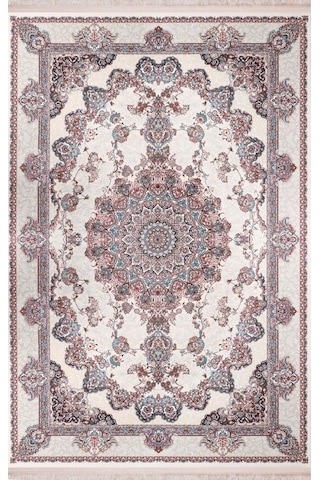 Nexus Halı Louvre 38562 Krem Retro Klasik Desen Halı 160x230 Ölçü Krem
