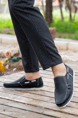 Daxtors D0507 Günlük Ortopedik Erkek Casual Ayakkabı Siyah