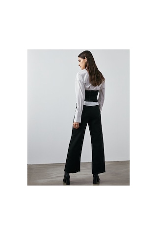 LTB Danelle Hıgh Rıse Cropped Wıde Pantolon Siyah