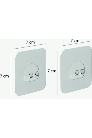 Tekno-Tel ST001 Yedek Yapışkan Sticker 2'li Gümüş