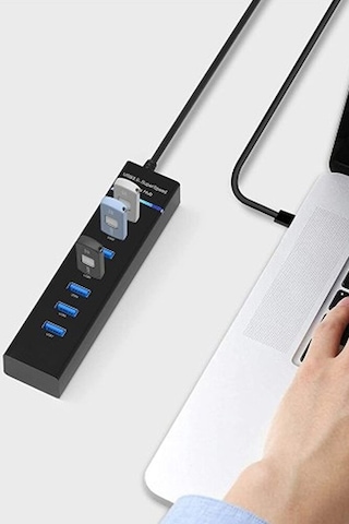 Usb 3.0 High Speed 7 Port Usb Çoklayıcı 5gbps Hub