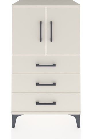 Hyperion Komodin 2 Raflı 3 Çekmeceli 2 Kapaklı 60x44x106 Aytaşı-aytaşı Aytası