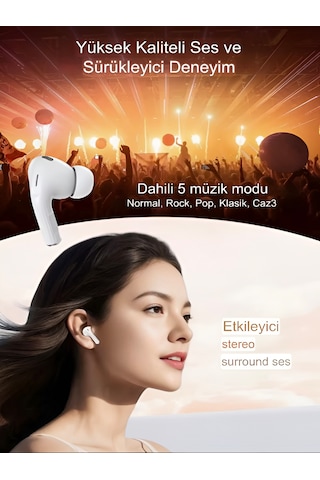 Deanb Modern Buds Bluetooth 5.4 Kulak İçi Kulaklık