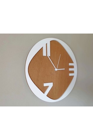 Ahşap Modern Duvar Saati (515920107)