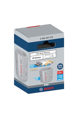 Bosch Pro 54 Mm Multi Vidalı Bi-metal Panç 2608901515