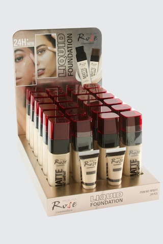 Rose - 638 - Matte - Glblseme - Şişe Fondoten-2