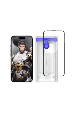 Blueo Apple Uyumlu iPhone 15 Pro Max Ar 3d Curved Anti Reflective Hd Uy