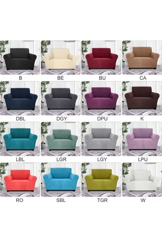 Flybuy Yıkanabilir Esnek Koltuk Kılıfı - Anti-kaygan, Çocuk & Evcil Hayvan Dostu, 16 Renk, Göl Mavisi DiğER