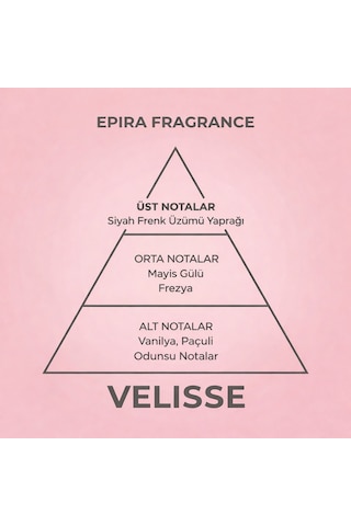 Epıra Velısse Kadın Parfüm 50 Ml Edp Meyve - Vanilya