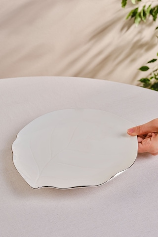 Karaca X Müge Anlı Gümüş Servis Tabağı 27 Cm