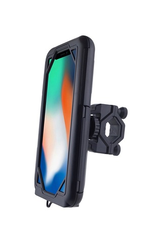 Bisiklet Gidon Su Geçirmez Telefon Kılıfı Tutucu Bisiklet Cep Telefonu Gps Braketi Standı Çok Renkli