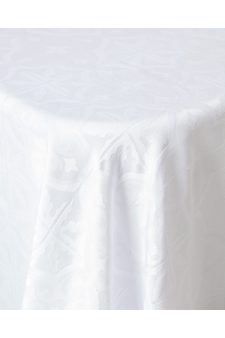 Madame Coco Pradines Masa Örtüsü - Beyaz - 160x300 Cm 8684427114094 Çok Renkli