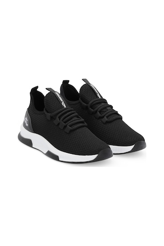 Slazenger Agenda Kadın Siyah / Beyaz Sneaker Siyah - Beyaz