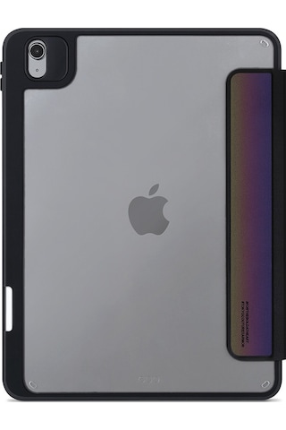 Apple Uyumlu iPad Air 10.9 2022 5.nesil Kılıf Skinarma Holografik Tasarım Çıkarılabilir Magnetik Kira Kobai Kılıf