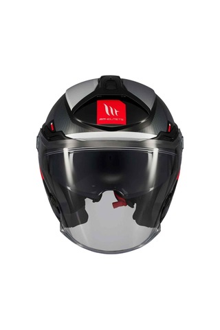 Mt Cosmo Sv Silince B2 Parlak Açık Kask Siyah - Gri