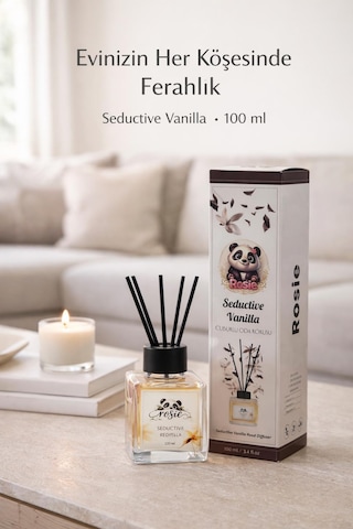 Rosie Seductive Vanilla 100 Ml Çubuklu Oda Kokusu Baştan Çıkarıcı Vanilya Kokusu